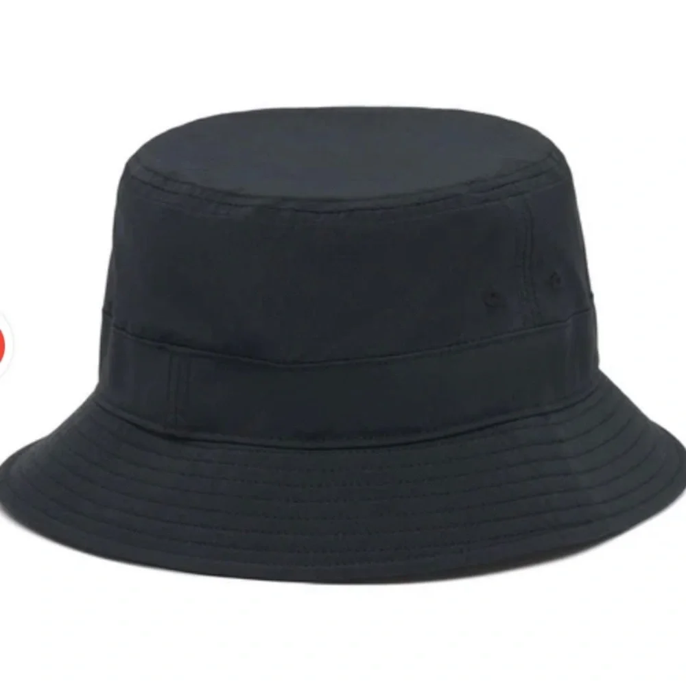 Columbia Black PFG Bucket Hat with Patch Logo